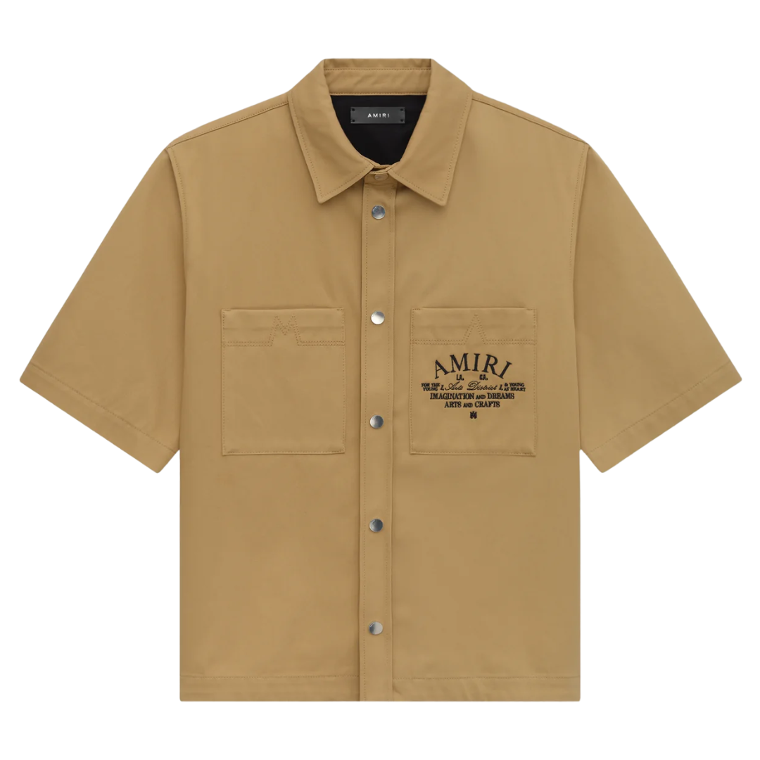 AMIRI ARTS DISTRICT CAMP SHIRT